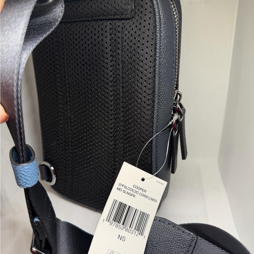 Michael Kors NWT Blue Unisex Crossbody Bag - Picture 3 of 4